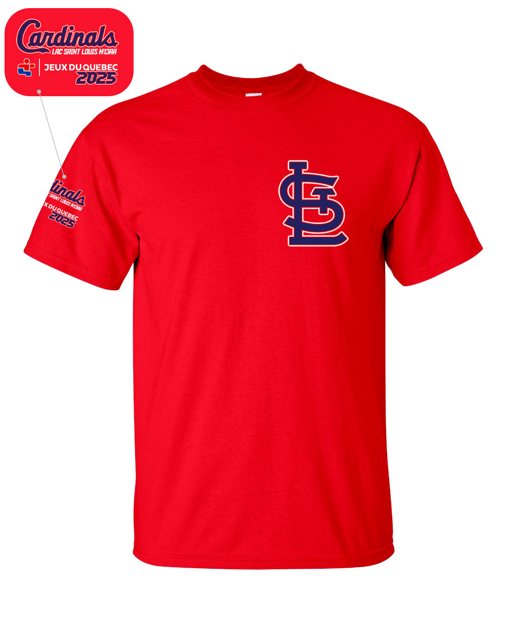LSL Cardinals JDQ Youth T-Shirt
