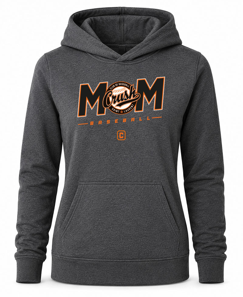 Crush Mom Baseball Chandail à Capuchon