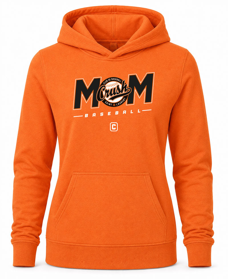 Crush Mom Baseball Chandail à Capuchon