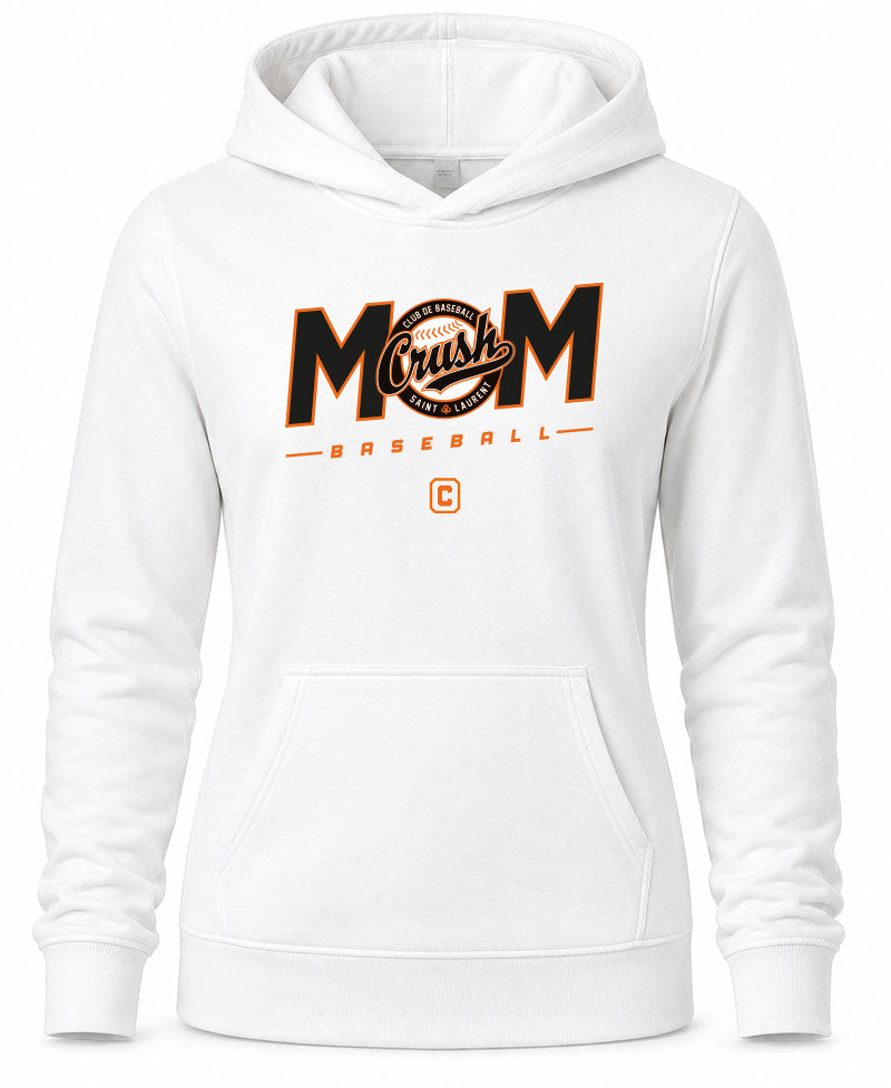 Crush Mom Baseball Chandail à Capuchon