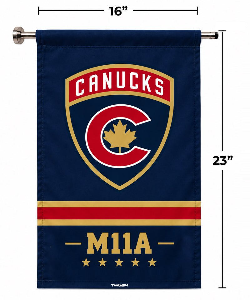 North Stars Drapeau de porte de vestiaire