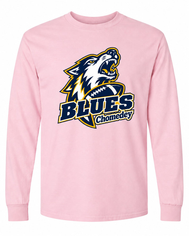 Blues Pink Long Sleeve Shirt
