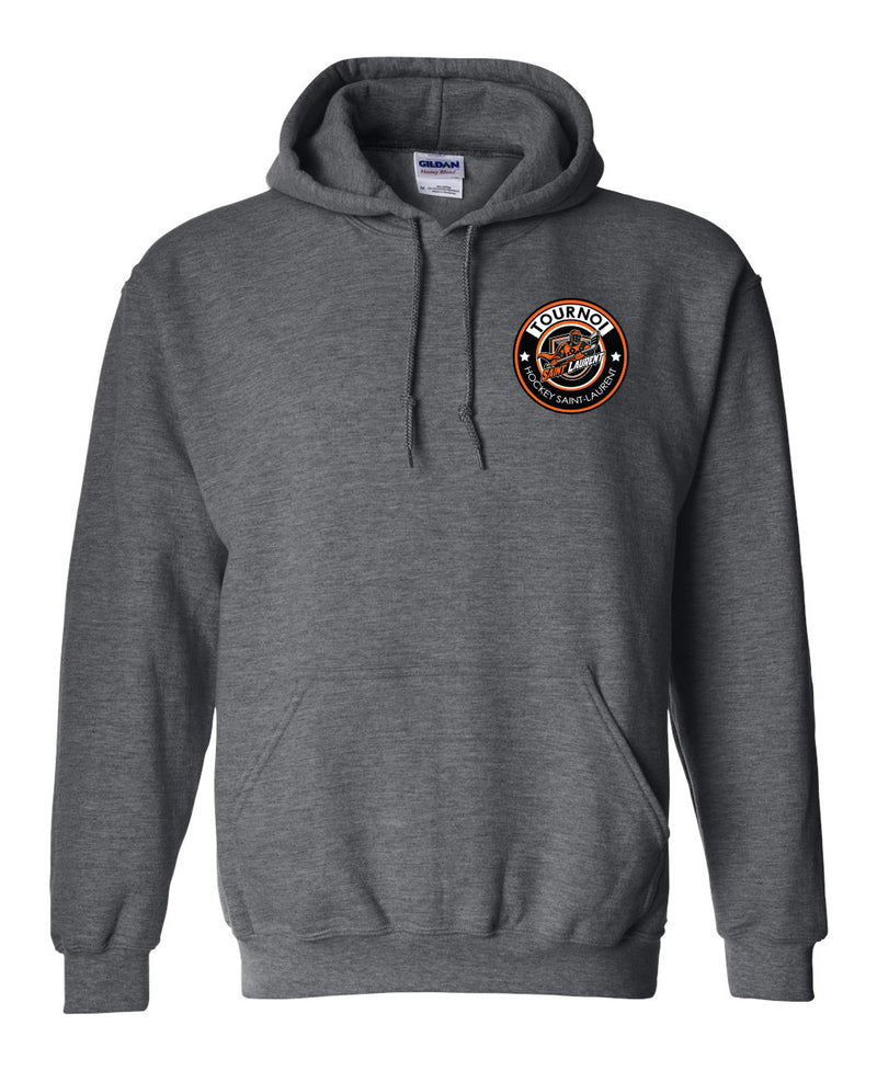 HSL Small Tournament Logo Dark Gray Hoodie