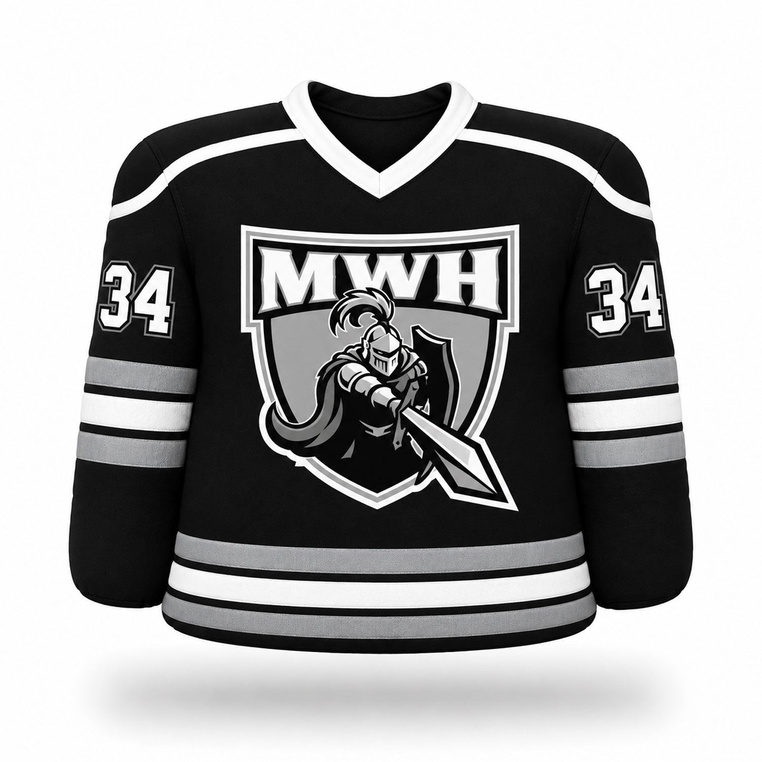 Personalized MWH Jersey Pillow