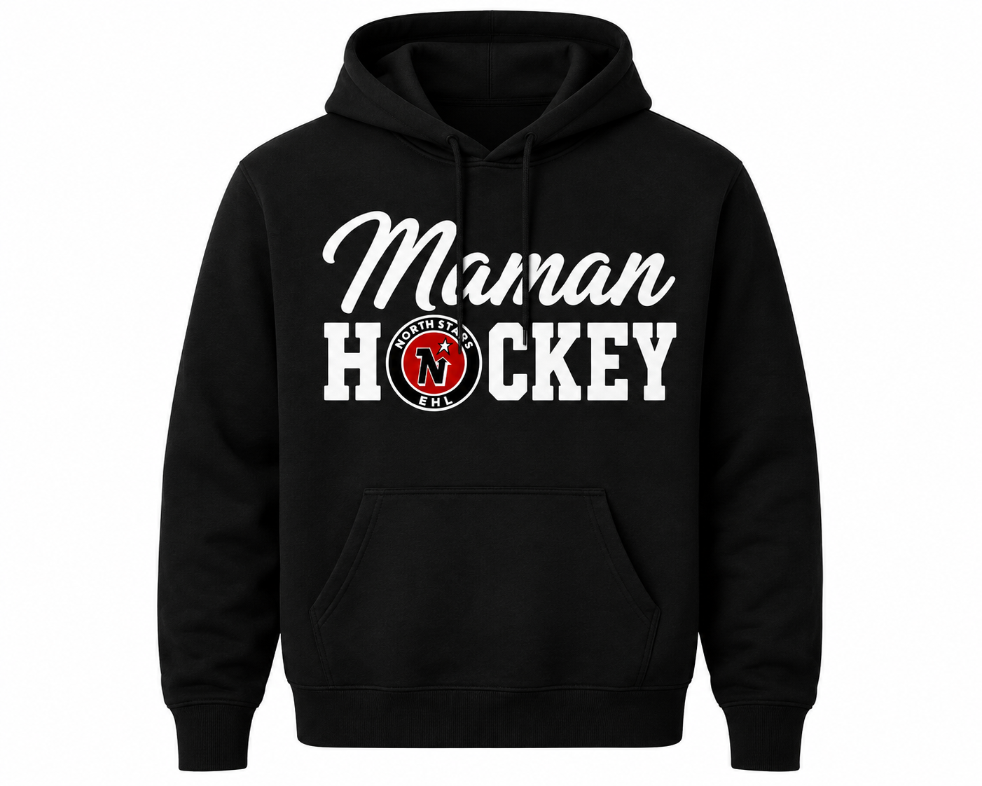 North Stars Hockey Maman Hoodie