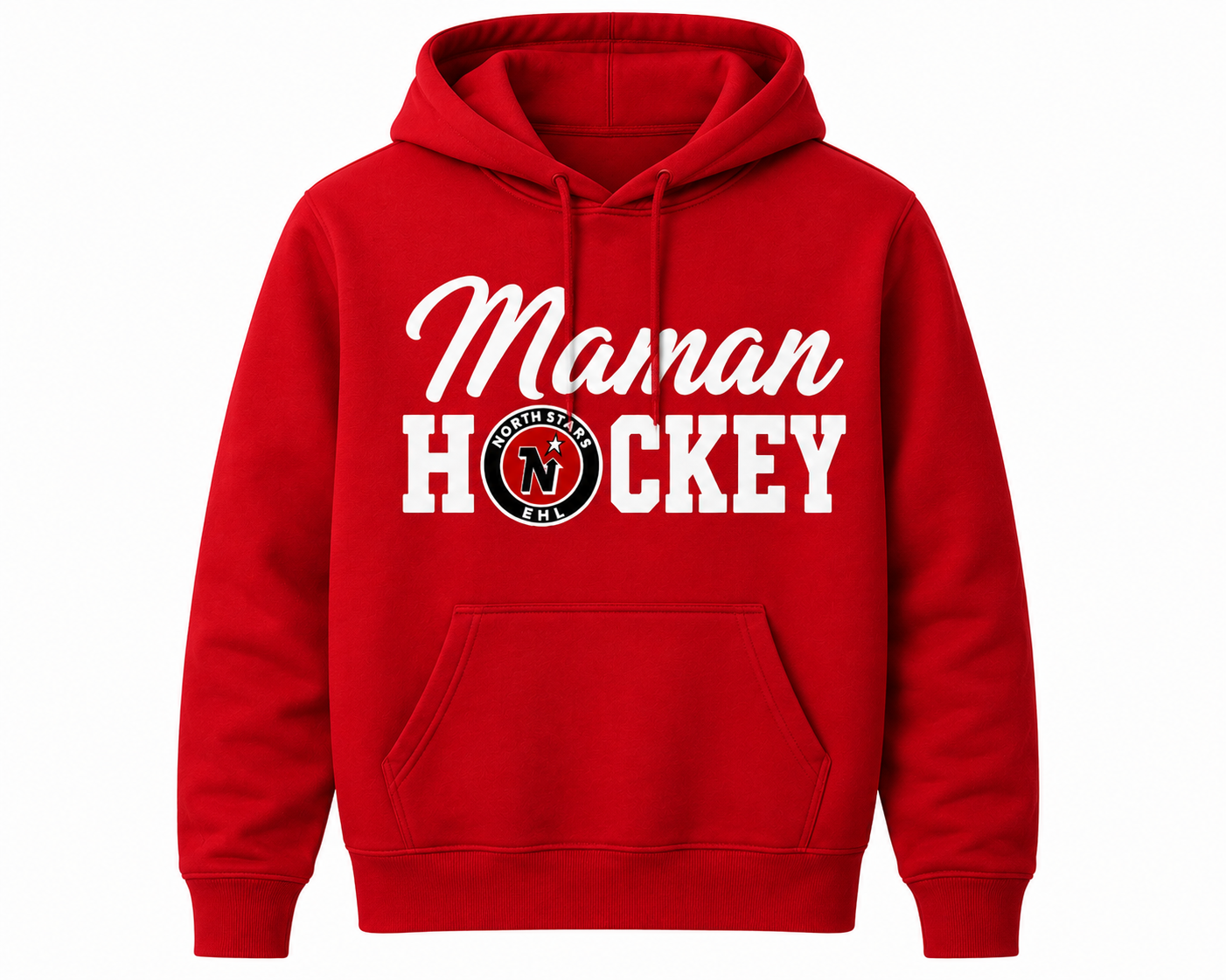North Stars Hockey Maman Hoodie
