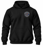 American Muscle Car Club Black Hoodie