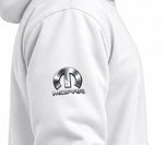 American Muscle Car Club White Hoodie