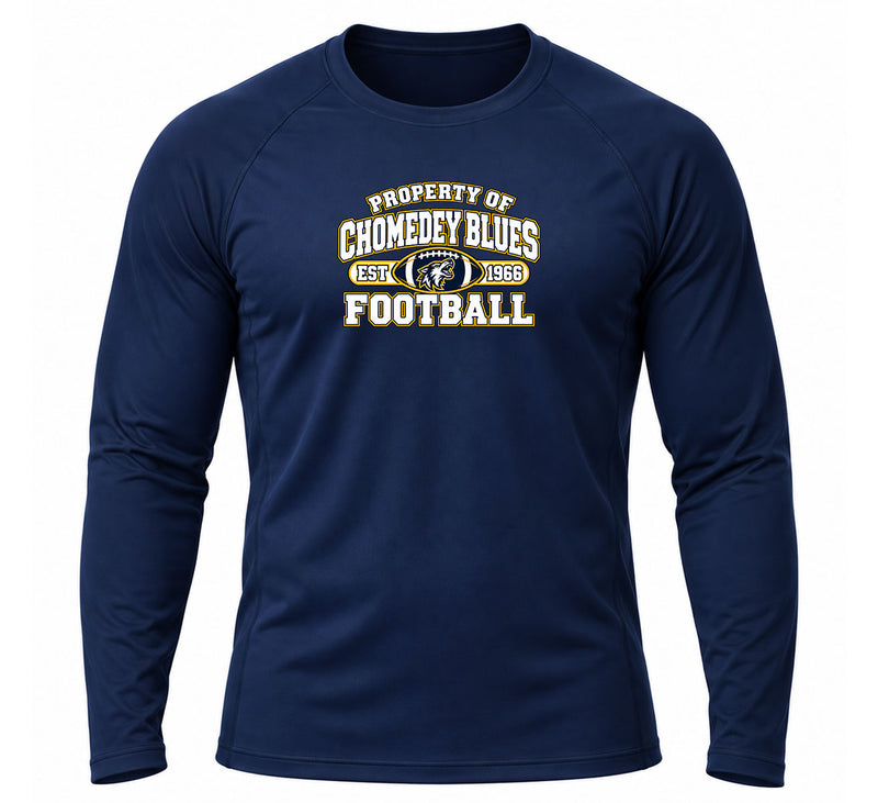 Blues Compression Long Sleeve