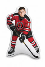 North Stars Custom Hockey Player Pillow