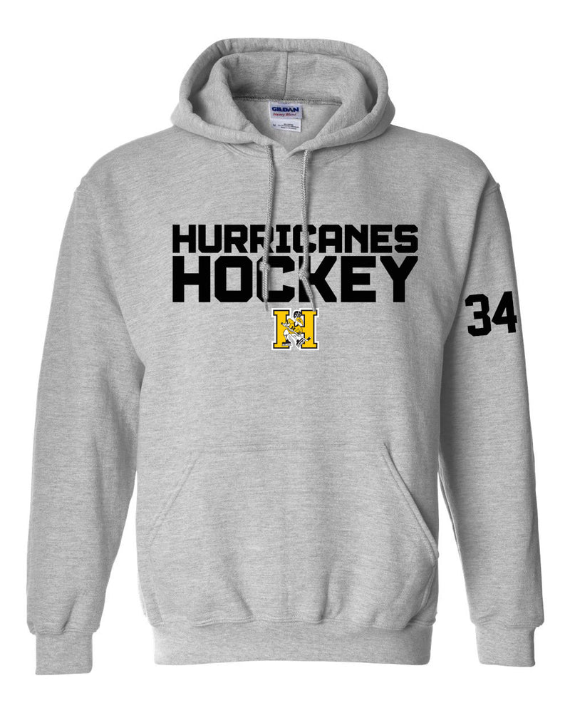 Hurricanes Hockey Gray Hoodie