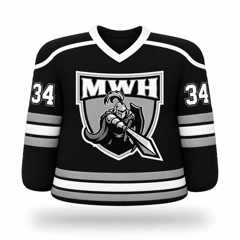 Personalized MWH Jersey Pillow