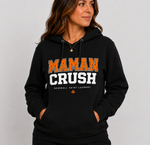 Crush Maman Baseball Chandail à Capuchon