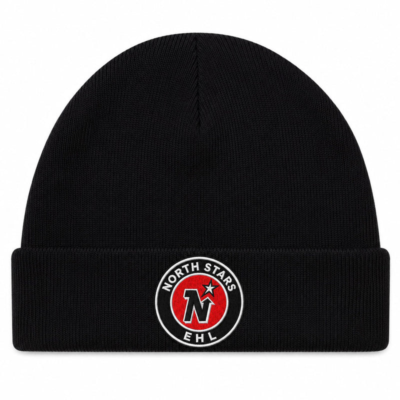 North Stars Black Tuque