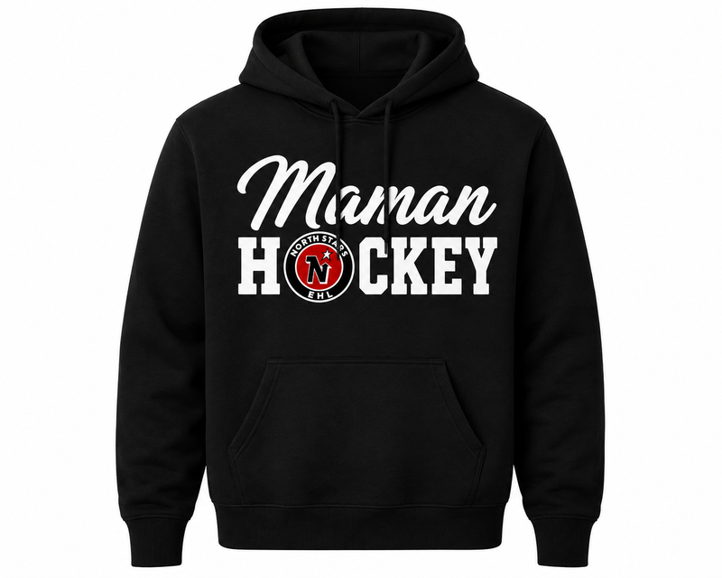 North Stars Hockey Maman Hoodie