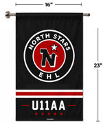 North Stars Locker Room Banner