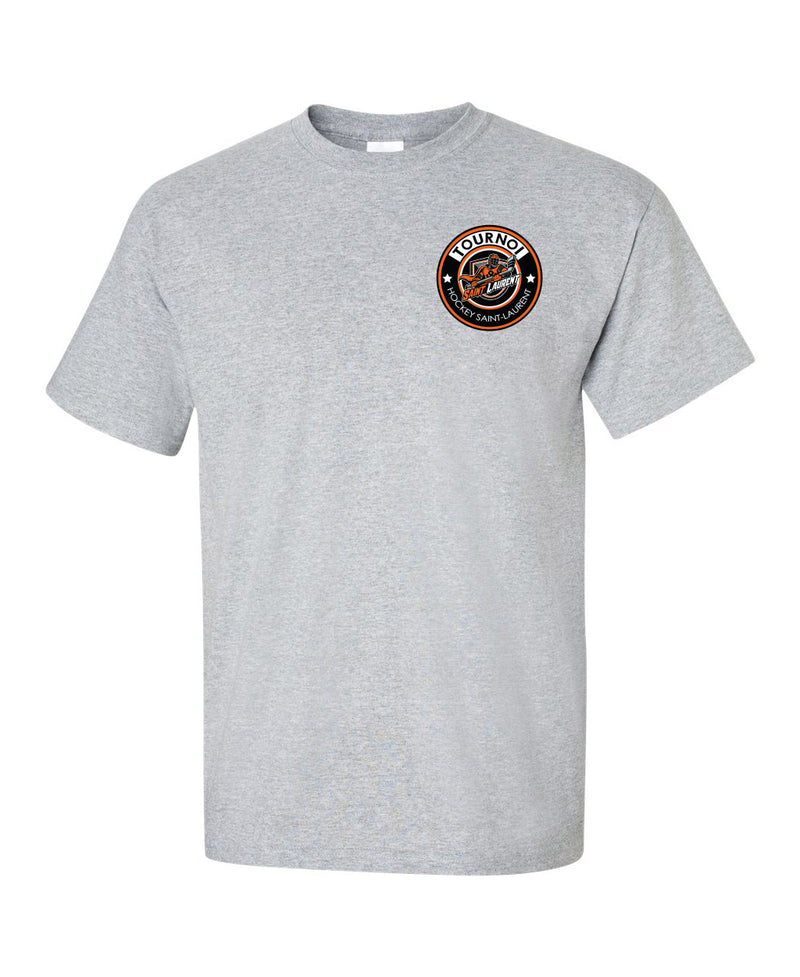 HSL Small Tournament Logo Gray T-Shirt